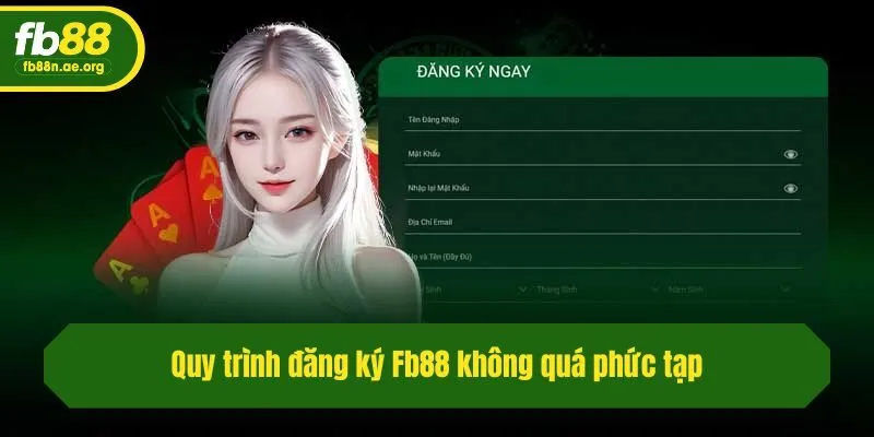 Quy trình đăng ký Fb88 không quá phức tạp