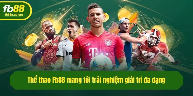 Thể thao Fb88 mang tới trải nghiệm giải trí đa dạng